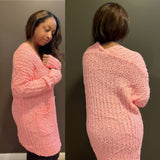 Coral(slight pink) Cardigan
