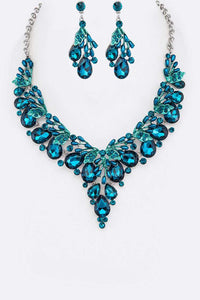 Crystal Blue Necklace
