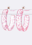 Glitter hoops