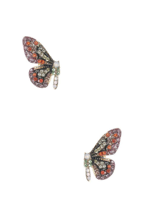 Crystal Purple Butterfly