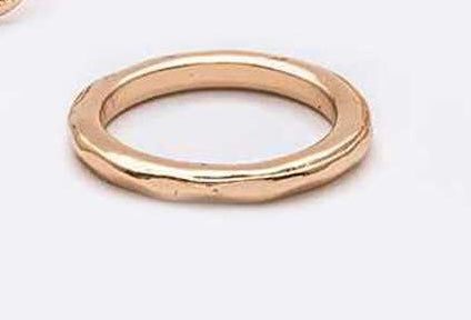 Gold Circle Ring