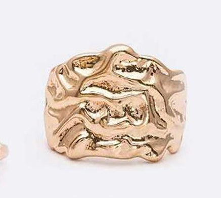 Gold Nugget Ring