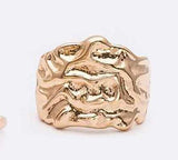 Gold Nugget Ring