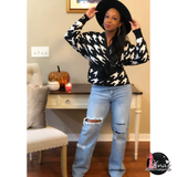 Houndstooth Sweater